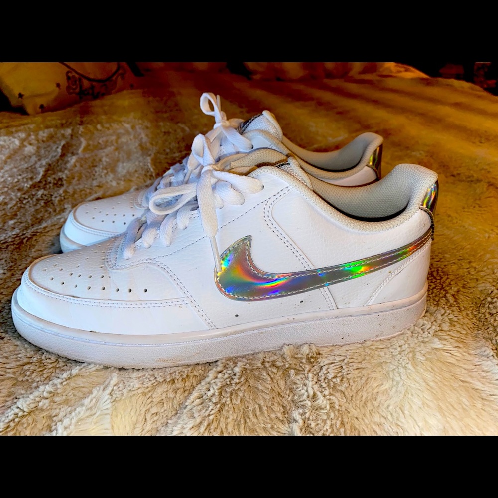 Woman’s NIKE iridescent Court Vision